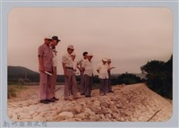 藏品(林保仁縣長主政照片：新竹縣新埔鎮六十七年度防汛演習-12)的圖片