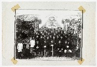 藏品(新竹廳樹杞林帝國在鄉軍人會合照)的圖片