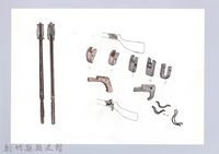 藏品(狩獵用具漁用-10木槍的機關零件)的圖片
