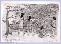 藏品(黑帶巴彥畫冊-3分配狩獵之地)的圖片