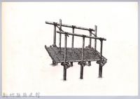 藏品(六柱穀倉-5六柱穀倉側開式的搭建5：立大樑柱)的圖片