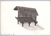 藏品(六柱穀倉-14六柱穀倉側開式的搭建12：立橫牆骨)的圖片