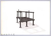 藏品(六柱穀倉-26六柱穀倉前開式的搭建5：立大樑柱)的圖片
