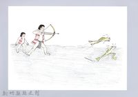 藏品(記憶中桃山村童玩的演進-2射青蛙)的圖片