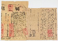 藏品(道光6年5月傳晚老、傳興進、傳九老向蘓扶祖立杜賣盡根契字及契尾
塹城內文興街 代筆人 柯盛望 為中人 金歡觀 場見人長孫 財觀 知見母親 蔡氏)的圖片