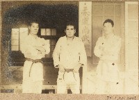 藏品(劉興熙宜蘭農林學校體育選修柔道課照片)的圖片