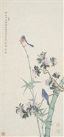 藏品(竹枝花雀圖)的圖片