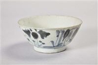 藏品(藍灰紋白瓷碗)的圖片