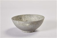 藏品(灰色錫製碗)的圖片