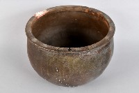 藏品(陶製紅胎素面盆)的圖片