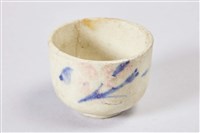 藏品(藍葉粉花紋茶杯)的圖片