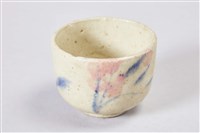 藏品(藍葉粉花紋茶杯)的圖片