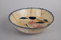 藏品(粉花褐枝彩瓷碗)的圖片