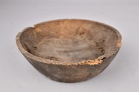 藏品(素面木製碗)的圖片