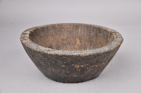 藏品(素面木製碗)的圖片