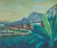 藏品(高屏溪鐵橋)的圖片