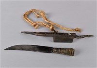 藏品(百步蛇紋綁帶佩刀)的圖片