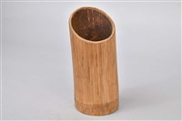 藏品(斜口竹製杯)的圖片