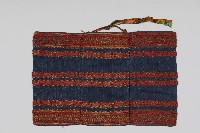 藏品(藍底紅紋夾織布)的圖片