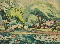 藏品(荷池)的圖片