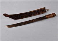 藏品(浮雕人像禮刀)的圖片