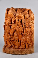 藏品(浮雕勇士獵歸人物群像)的圖片