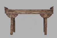 藏品(卷雲紋素面供桌)的圖片
