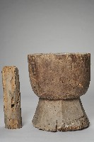 藏品(木製杵臼)的圖片