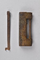 藏品(黃銅一字鎖)的圖片