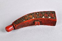 藏品(鑲螺鈿鏤雕火藥筒)的圖片