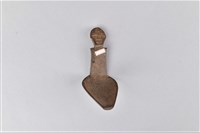 藏品(浮雕短柄人面木製匙)的圖片