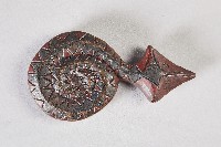 藏品(浮雕百步蛇紋蠟板)的圖片