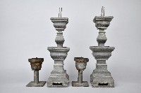 藏品(方底錫合金製燭台)的圖片
