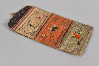 藏品(花果彩繡三夾層荷包)的圖片