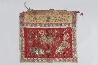 藏品(刺繡彩繪瑞獸桌裙頭)的圖片