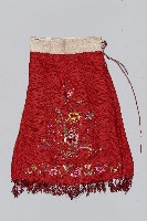 藏品(牡丹紅流蘇長裙)的圖片