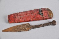 藏品(朱漆刀)的圖片