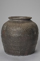 藏品(上釉條紋甕)的圖片