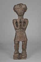 藏品(雙手曲放胸前男性立像人偶)的圖片