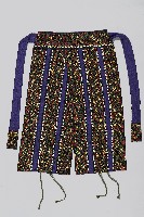 藏品(十字繡綴貝後敞褲)的圖片