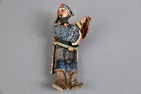 藏品(藍衣黑髯文官像交趾陶)的圖片