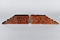 藏品(浮雕戲曲木製插角)的圖片