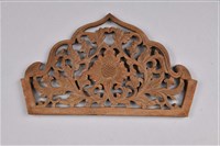 藏品(唐草紋木雕)的圖片