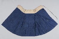 藏品(藍底白腰素面馬面裙)的圖片