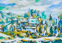 藏品(鄉村一隅)的圖片