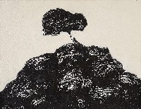 藏品(山上一棵樹之二)的圖片