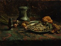 藏品(靜物-鯡魚與錫罐)的圖片