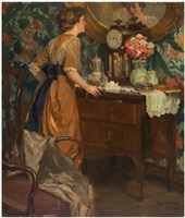 藏品(鏡前佳人)的圖片