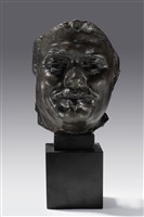 藏品(微笑的巴爾札克面具)的圖片