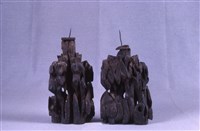 藏品(木燭台)的圖片